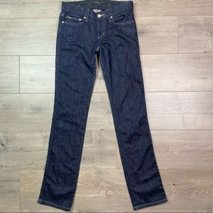 Joe's Jeans Dark Wash The Cigarette Straight Leg